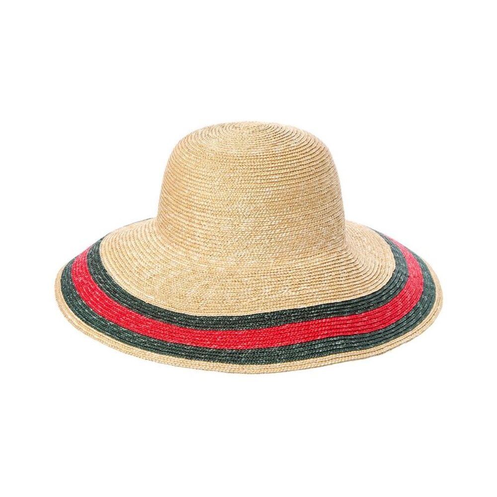 Gucci Woven Hat, Beige